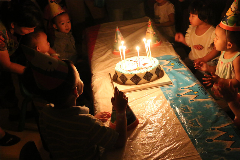 BBunion国际早教邯郸中心活动花絮：萌宝生日会